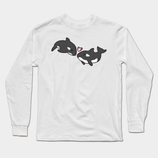 Lesbian Whale Pride Long Sleeve T-Shirt